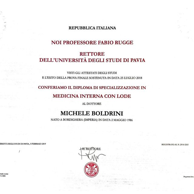 Ingrandire l'immagine: certificate 1