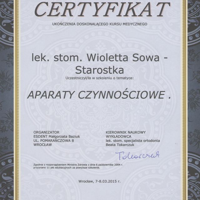 Powiększ obraz: certificate 20