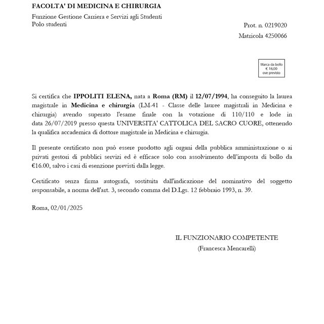 Ingrandire l'immagine: certificate 1