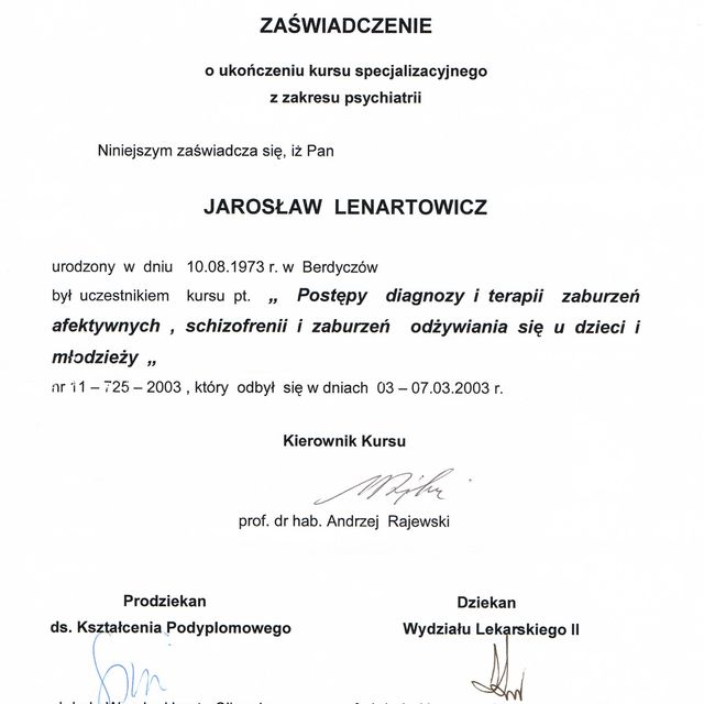 Powiększ obraz: certificate 71
