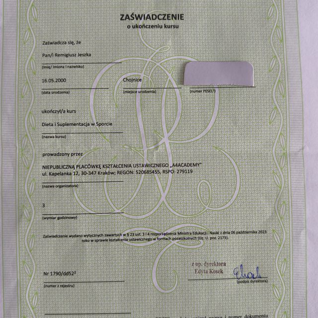 Powiększ obraz: certificate 12