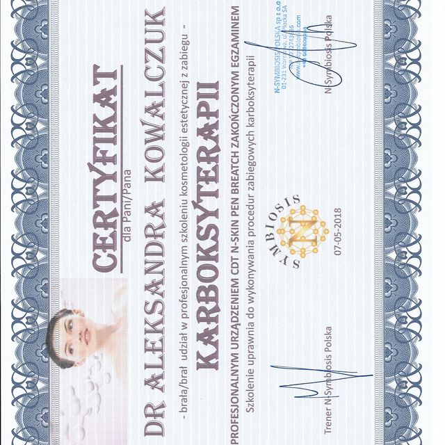 Powiększ obraz: certificate 20