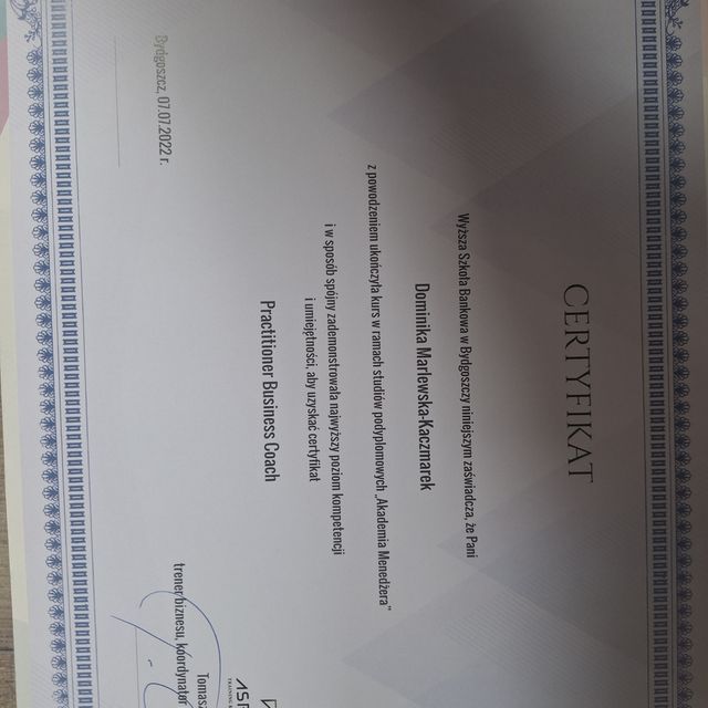 Powiększ obraz: certificate 8