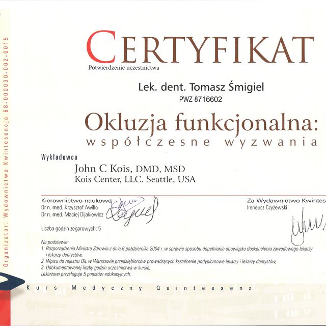 Powiększ obraz: certificate 30