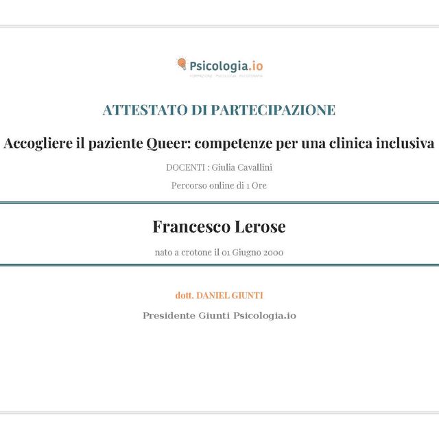Ingrandire l'immagine: certificate 6