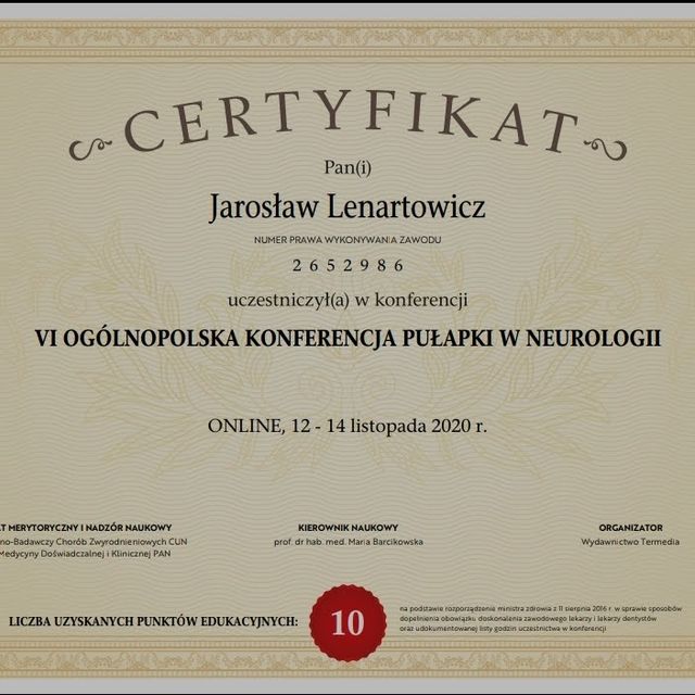 Powiększ obraz: certificate 74