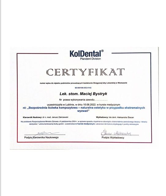 Powiększ obraz: certificate 10