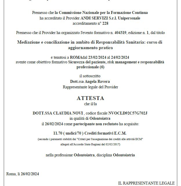 Ingrandire l'immagine: certificate 3