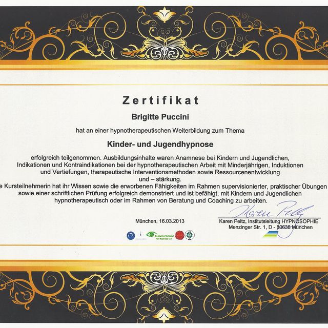 Bild vergrößern: certificate 9