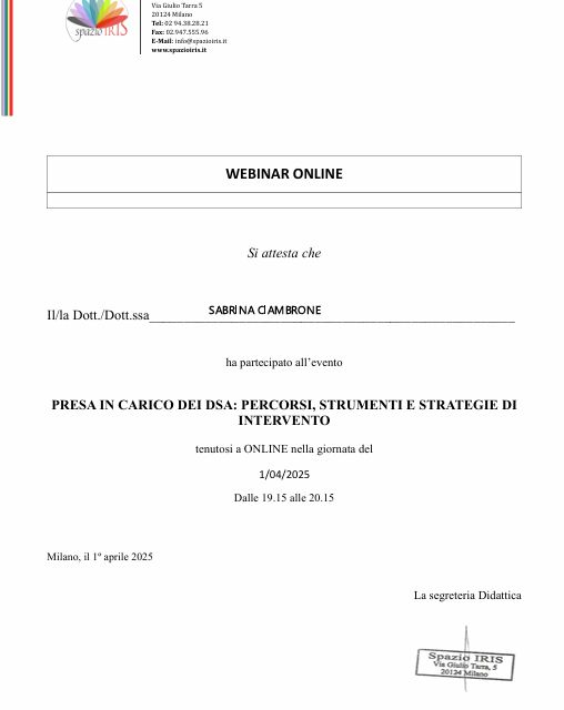 Ingrandire l'immagine: certificate 2