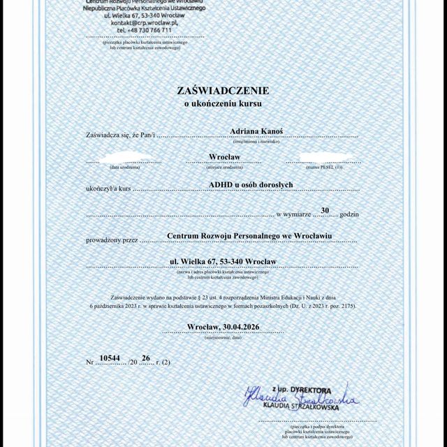 Powiększ obraz: certificate 7