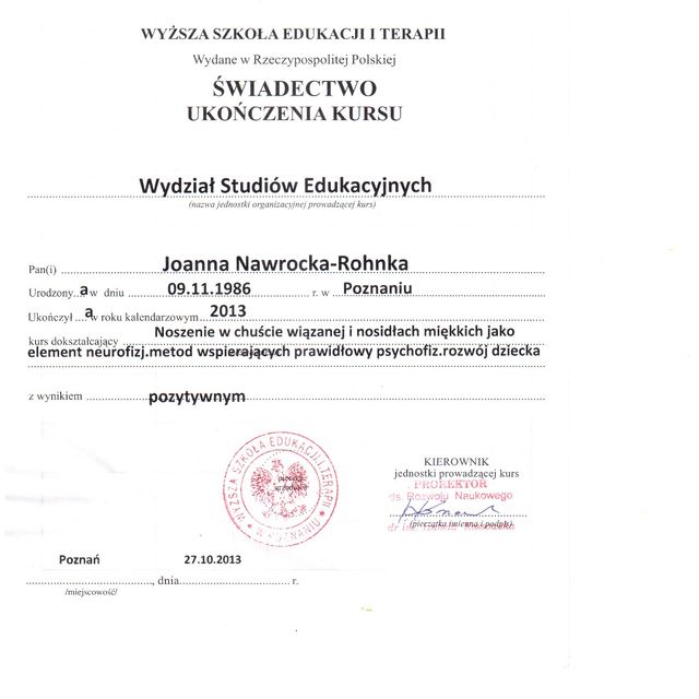 Powiększ obraz: certificate 14
