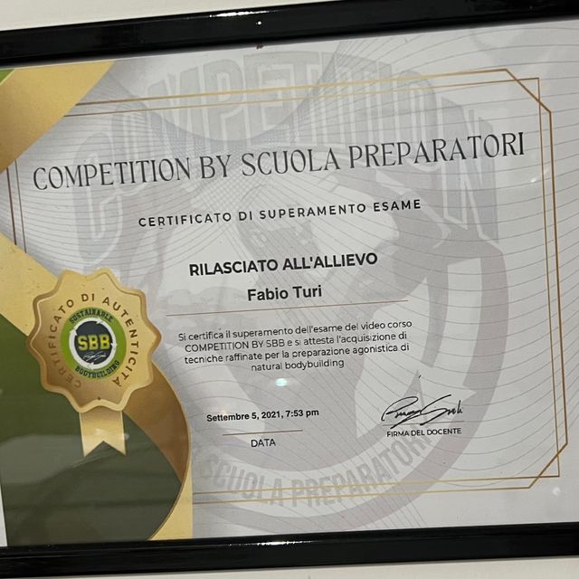 Ingrandire l'immagine: certificate 21