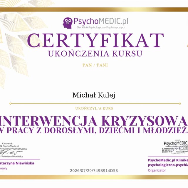Powiększ obraz: certificate 9