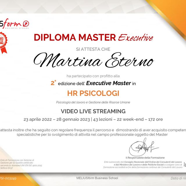 Ingrandire l'immagine: certificate 2