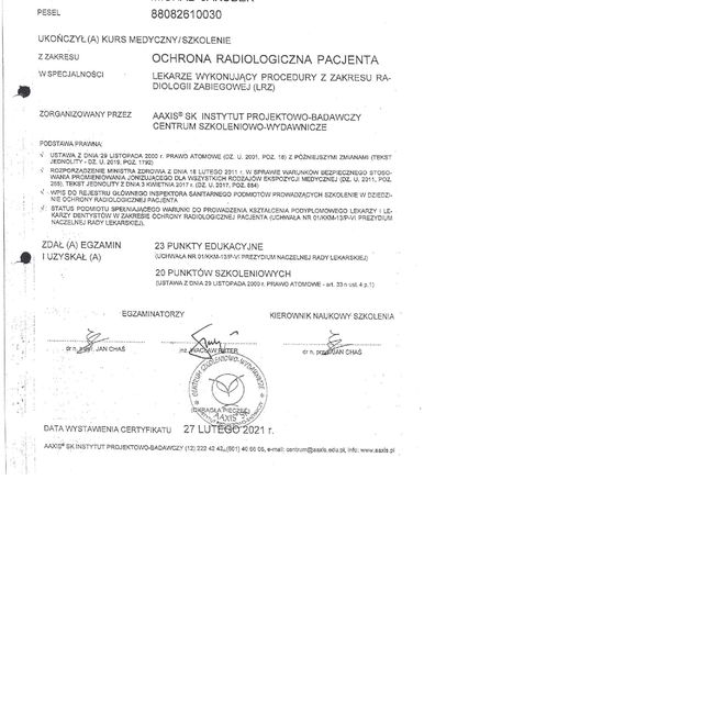 Powiększ obraz: certificate 1