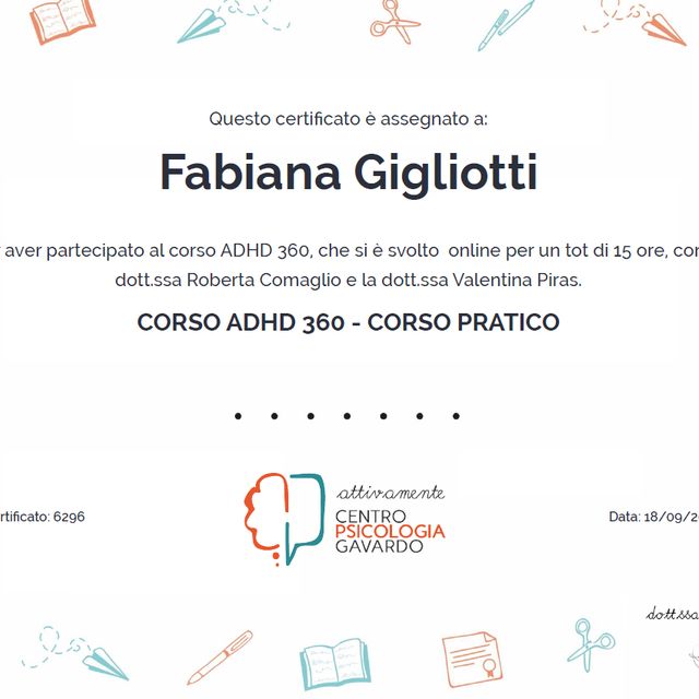 Ingrandire l'immagine: certificate 1