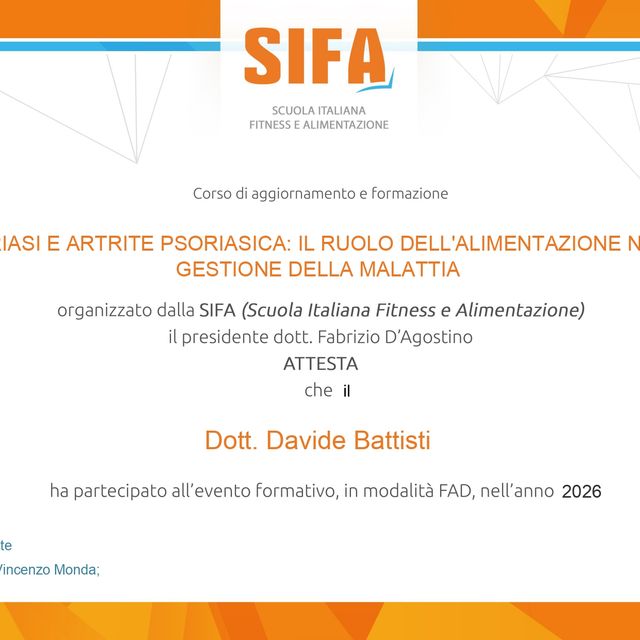 Ingrandire l'immagine: certificate 8