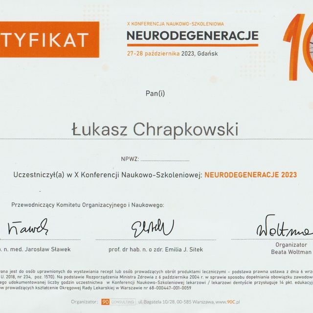 Powiększ obraz: certificate 10