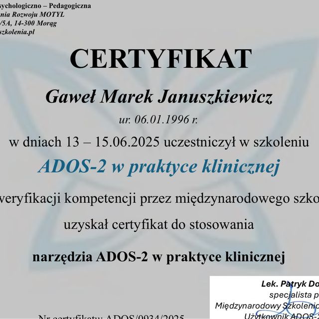 Powiększ obraz: certificate 2