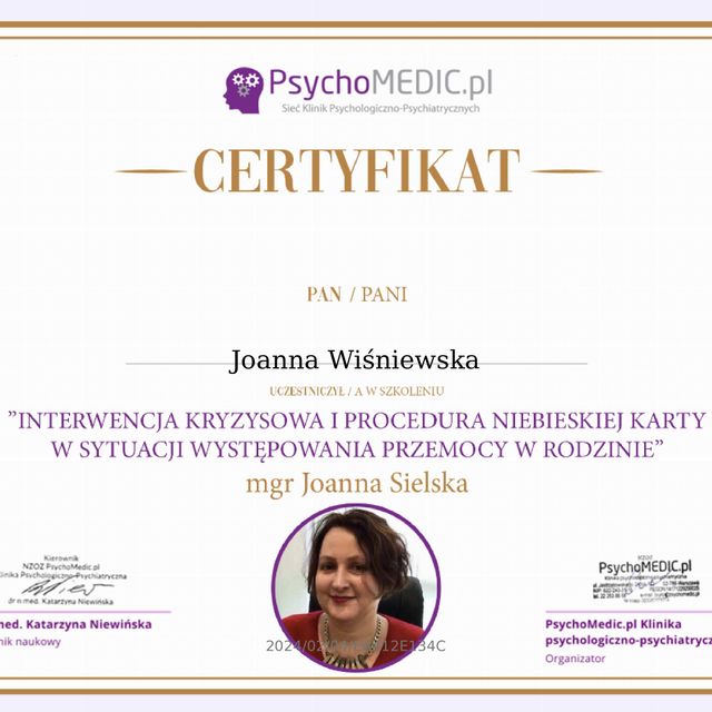 Powiększ obraz: certificate 18
