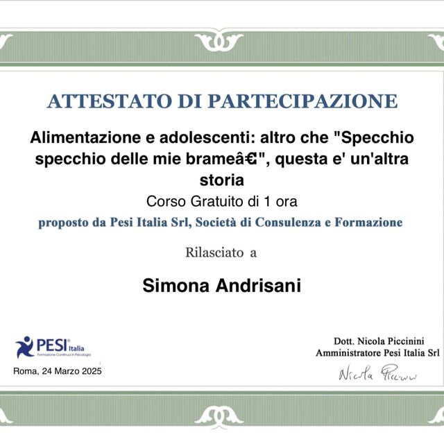 Ingrandire l'immagine: certificate 8