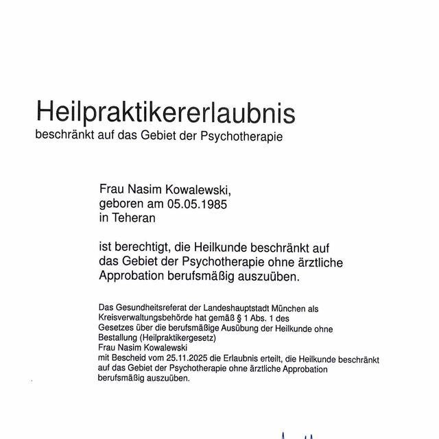 Bild vergrößern: certificate 1