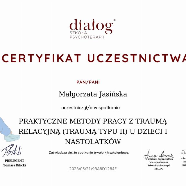 Powiększ obraz: certificate 10