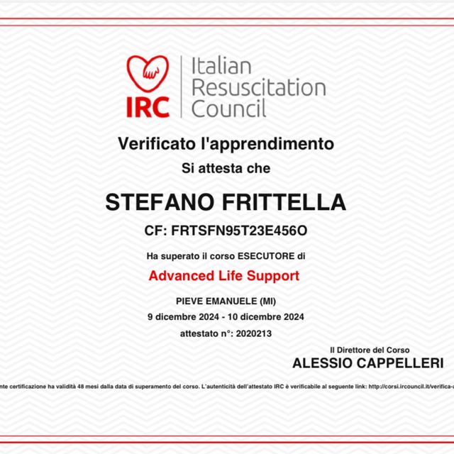 Ingrandire l'immagine: certificate 1