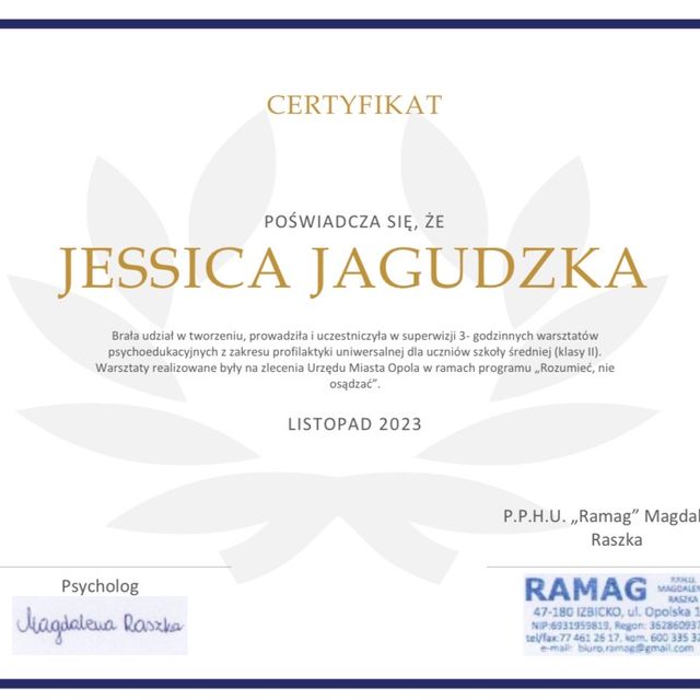 Powiększ obraz: certificate 6