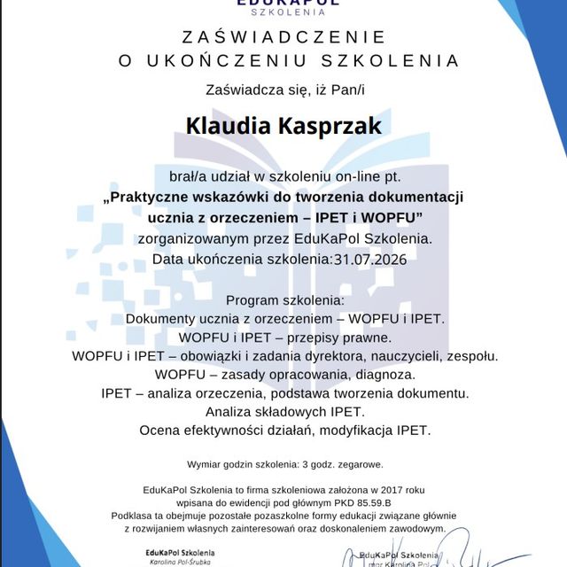Powiększ obraz: certificate 1