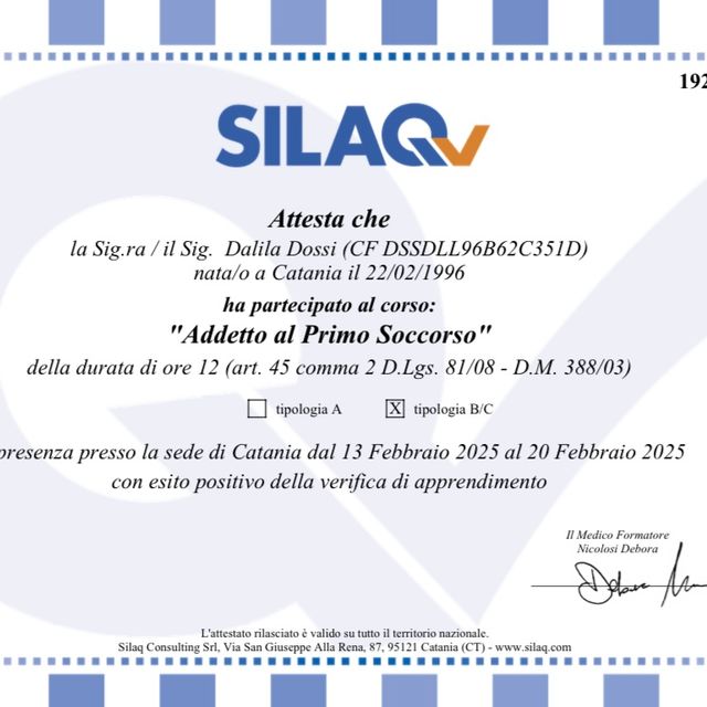 Ingrandire l'immagine: certificate 1