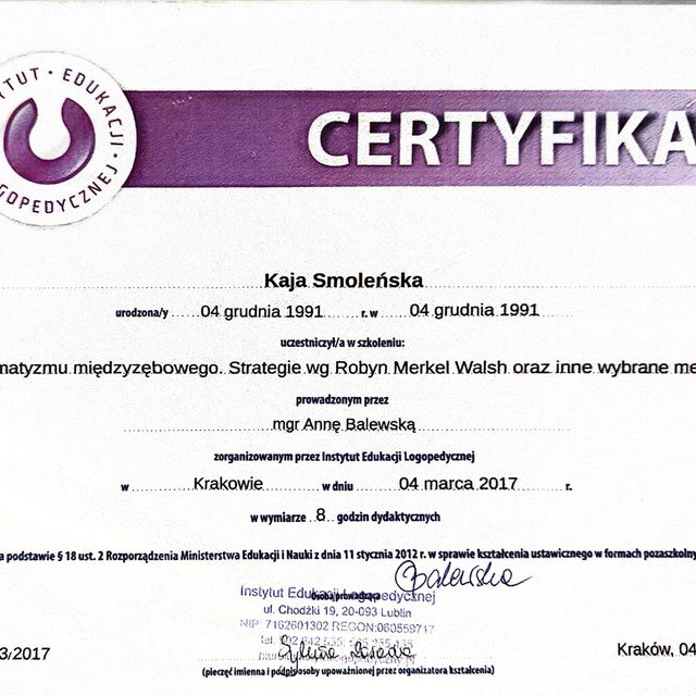 Powiększ obraz: certificate 5