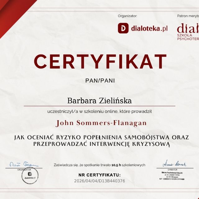 Powiększ obraz: certificate 12