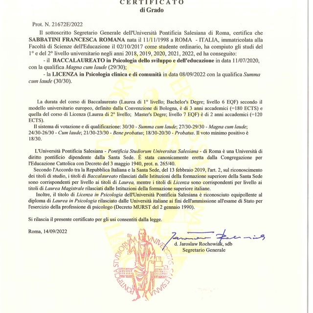 Ingrandire l'immagine: certificate 1