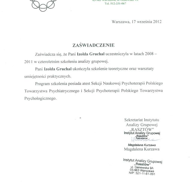 Powiększ obraz: certificate 4