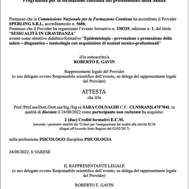 Ingrandire l'immagine: certificate 8