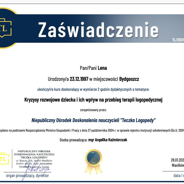 Powiększ obraz: certificate 14