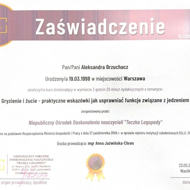 Powiększ obraz: certificate 1