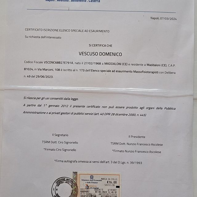 Ingrandire l'immagine: certificate 14