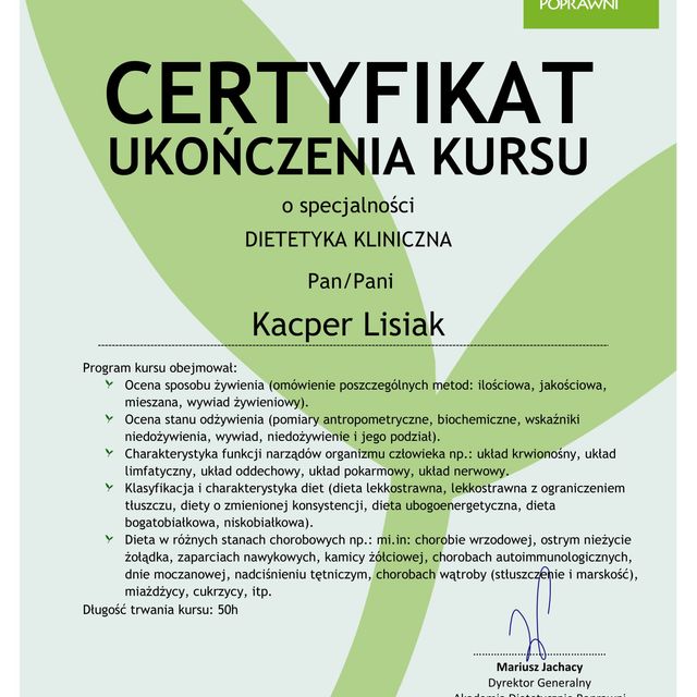 Powiększ obraz: certificate 18