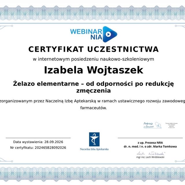 Powiększ obraz: certificate 40
