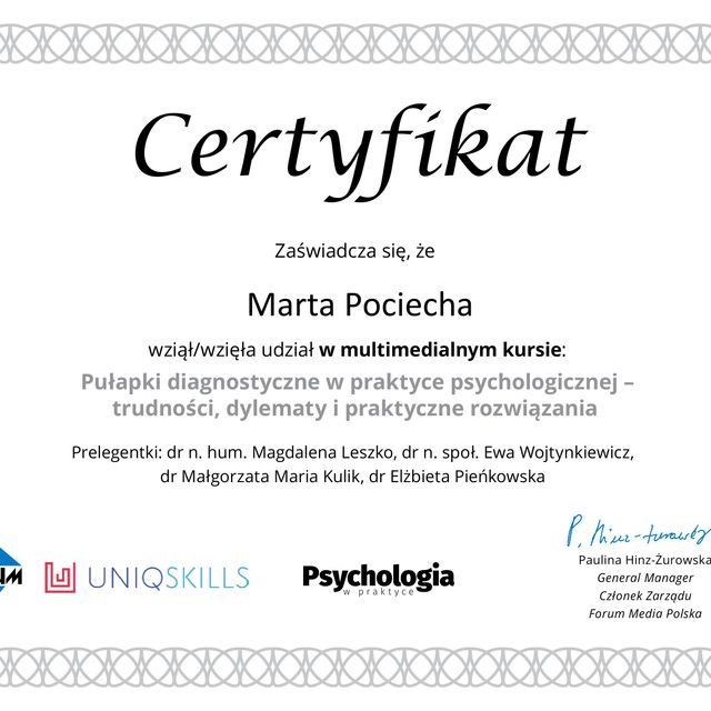 Powiększ obraz: certificate 1