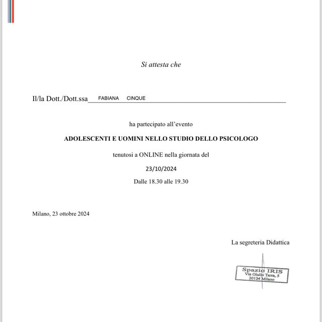 Ingrandire l'immagine: certificate 4