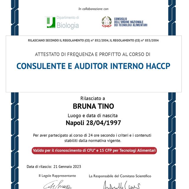 Ingrandire l'immagine: certificate 8