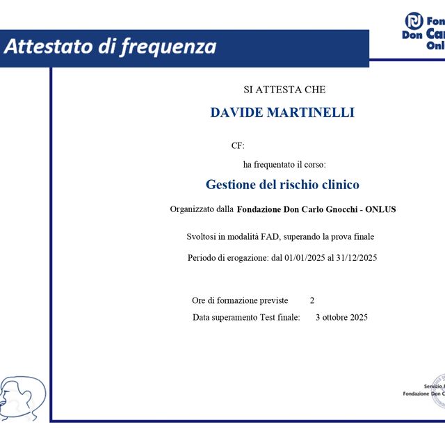 Ingrandire l'immagine: certificate 10