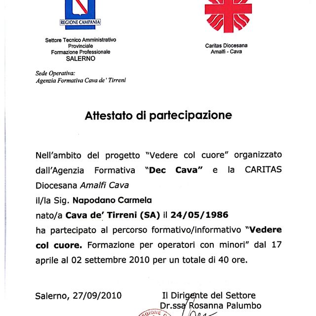 Ingrandire l'immagine: certificate 8