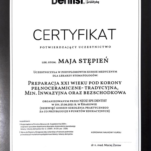 Powiększ obraz: certificate 9