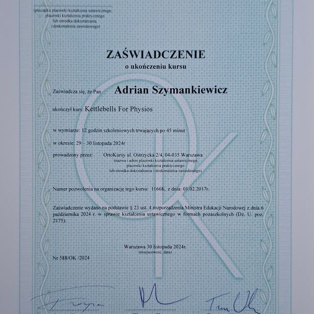 Powiększ obraz: certificate 9