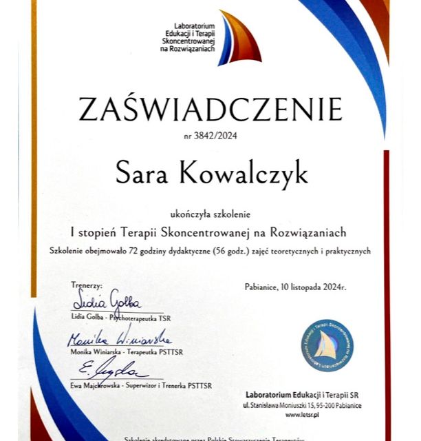 Powiększ obraz: certificate 2
